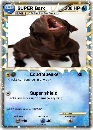 Pokemon SUPER Bark