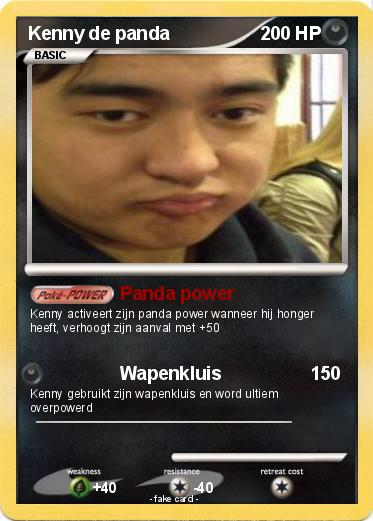 Pokemon Kenny de panda