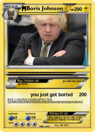 Pokemon Boris Johnson