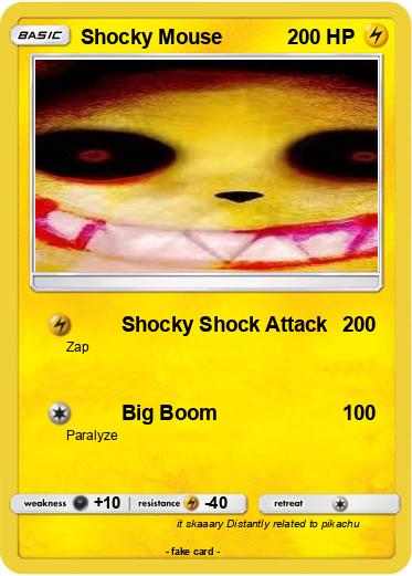 Pokemon Shocky Mouse