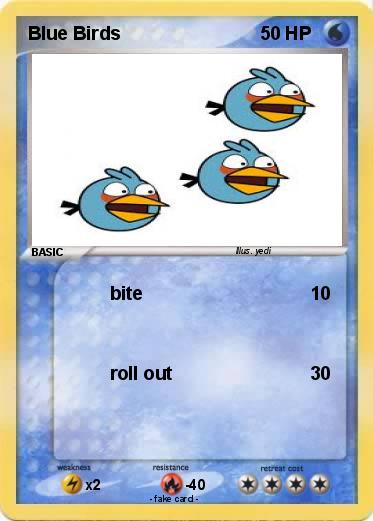 Pokemon Blue Birds