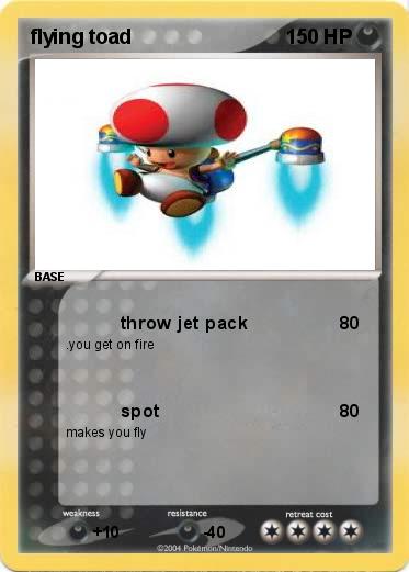 Pokemon flying toad
