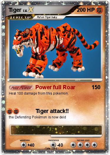 Pokemon Tiger