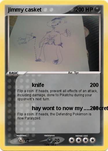 Pokemon jimmy casket
