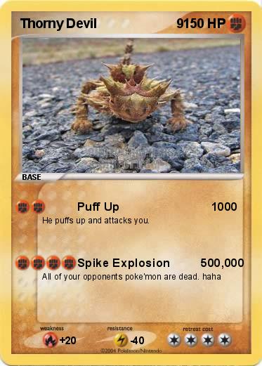 Pokemon Thorny Devil                      9