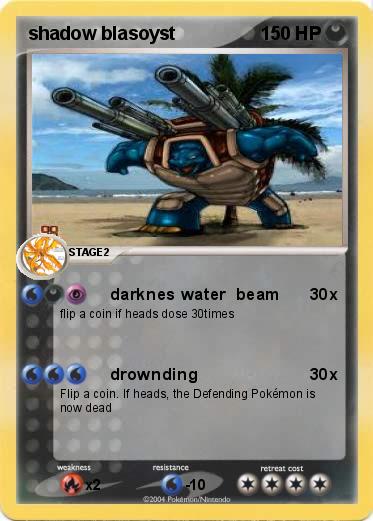 Pokemon shadow blasoyst