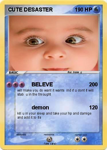 Pokemon CUTE DESASTER
