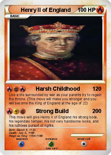 Pokemon Henry II of England