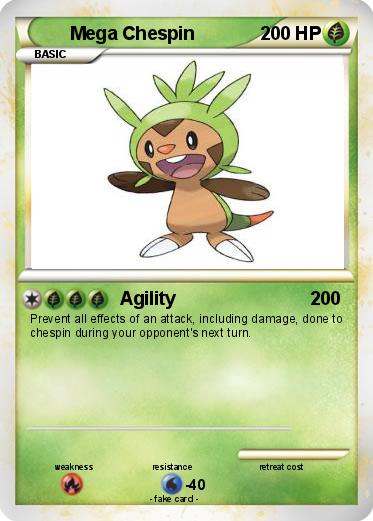 mega chespin