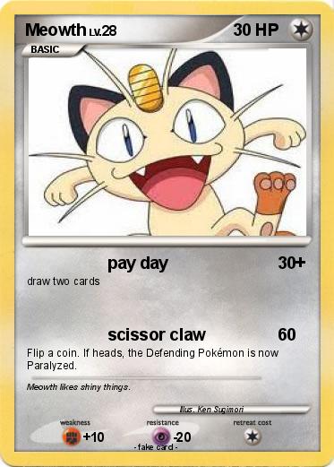 Pokemon Meowth