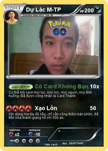 Pokemon Dự Lác M-TP