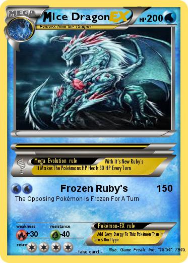 Pokemon Ice Dragon