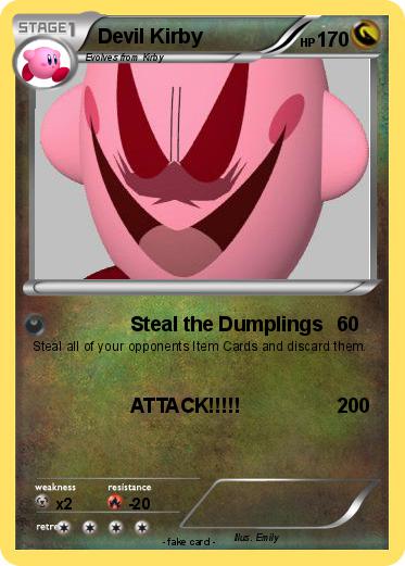 Pokemon Devil Kirby