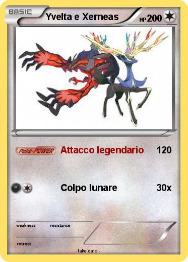 Pokemon Yvelta e Xerneas