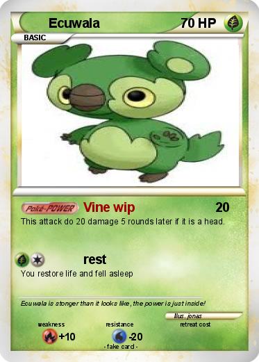 Pokemon Ecuwala
