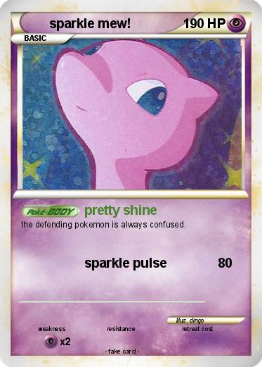 Pokemon sparkle mew!