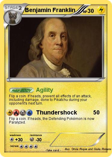 Pokemon Benjamin Franklin