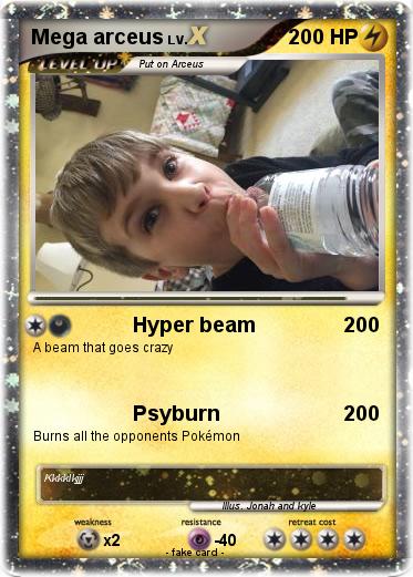 Pokemon Mega arceus