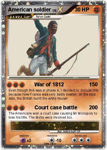 Pokemon American soldier