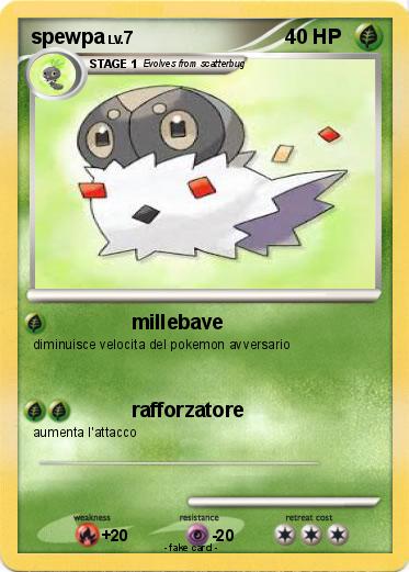 Pokemon spewpa