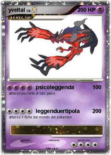 Pokemon yveltal
