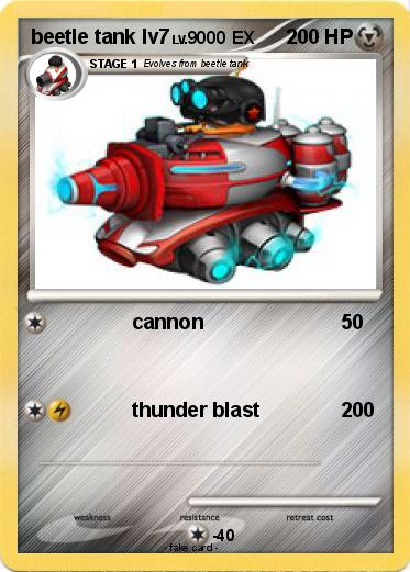 Pokemon beetle tank lv7