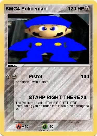 Pokemon SMG4 Policeman