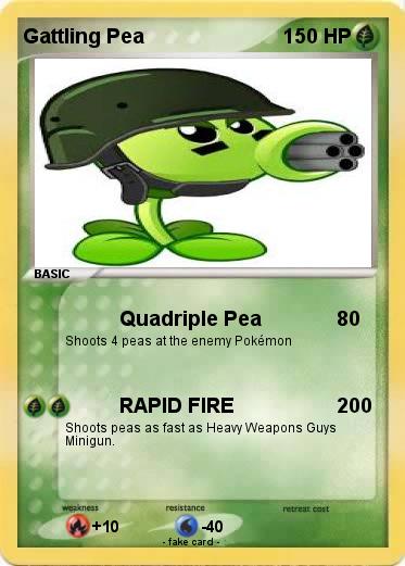 Pokemon Gattling Pea