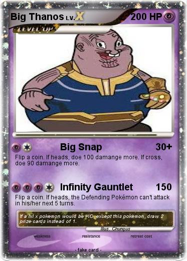 Pokemon Big Thanos