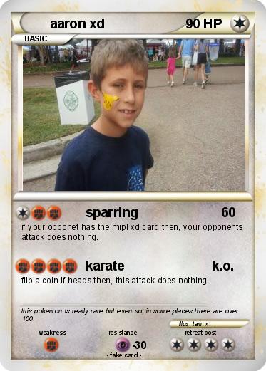 Pokemon aaron xd