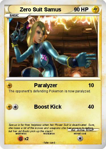 Pokemon Zero Suit Samus
