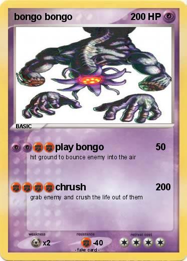 Pokemon bongo bongo