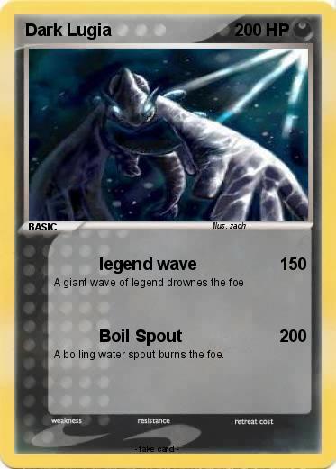 Pokemon Dark Lugia