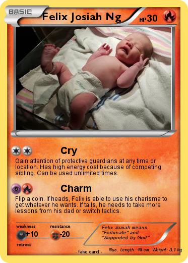 Pokemon Felix Josiah Ng