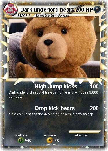 Pokemon Dark underlord bears
