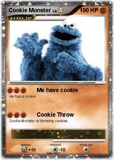 Pokemon Cookie Monster