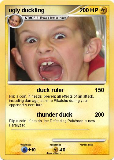 Pokemon ugly duckling