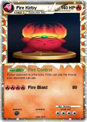 Pokemon Fire Kirby