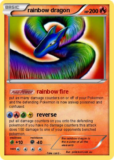Pokemon rainbow dragon
