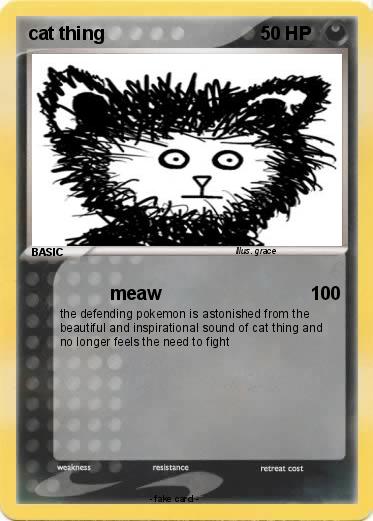 Pokemon cat thing