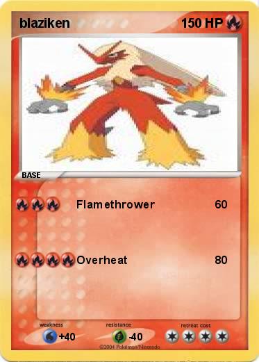Pokemon blaziken