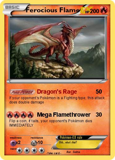 Pokemon Ferocious Flame