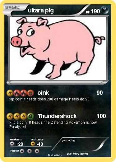 Pokemon ultara pig