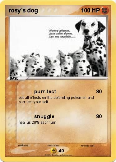 Pokemon rosy`s dog