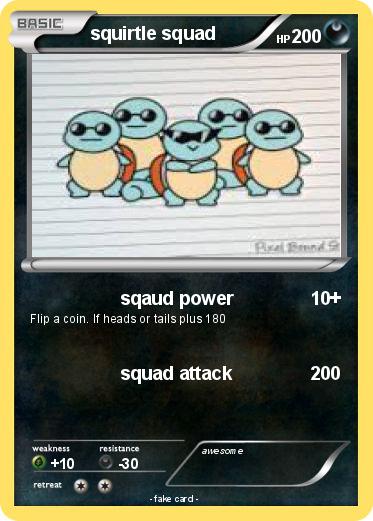 Pokemon squirtle squad