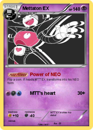 Pokemon Mettaton EX