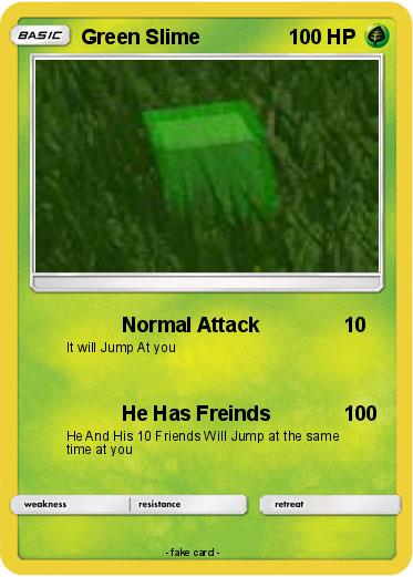 Pokemon Green Slime