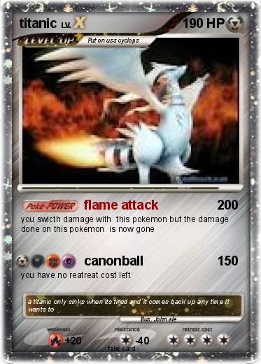 Pokemon titanic