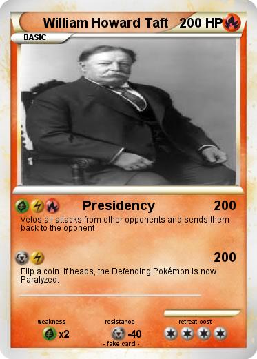 Pokemon William Howard Taft