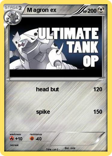 Pokemon M agron ex